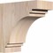 Ekena Millwork Pescadero Smooth Corbel, Douglas Fir, 5 1/2"W x 12"D x 12"H COR06X12X12PEC00SDF - alternate 1